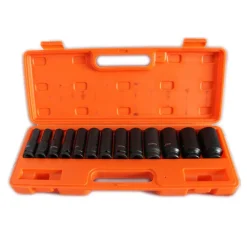 13 BUSSOLE PER PISTOLA AVVITATORE PNEUMATICA ESAGONALI ATTACCO 1/2" DA 10-32 mm