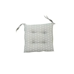 6 COPRI SEDIA CUSCINI CON 2 LACCETTI LACCI CUSCINO PER SEDIE IMBOTTITO