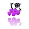 20 COPRIBULLONI COPRI BULLONI DADI SILICONE FLUORESCENTI VIOLA CERCHI RUOTA
