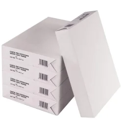 2500 FOGLI CARTA BIANCA FORMATO A4 PER FOTOCOPIATRICE STAMPANTE UFFICIO 5 RISME