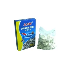 250 GR CANNOLICCHI IN VETRO SINTETIZZATO CON CALZA PER ACQUARIO CERAMICA ATTIVA