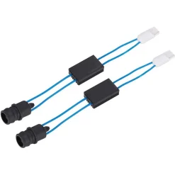 2 INDICATORE DI DIREZIONE CAMBUS FARI FRECCE A LED PER ATTTACCO T10 ADATTATORE