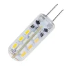 3 LAMPADINE FARETTI 2W 24 LED G4 ATTACCO A SPILLO LUCE BIANCA FREDDA CALDA 12V