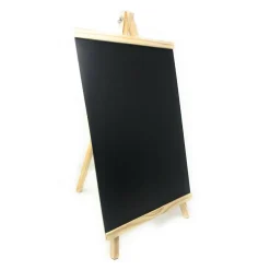 2 LAVAGNE IN ARDESIA CON CAVALLETTO IN LEGNO SEGNAPOSTI LAVAGNA X BAR RISTORANTE