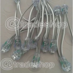 50 LED CIELO STELLATO FARETTI INCASSO LUCE BIANCA FREDDA KIT PUNTI LUCE 12V IP68