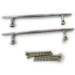 4 MANIGLIE MANIGLIA 10 CM PER MOBILI E CASSETTI IN PLASTICA UNIVERSALI PORTE