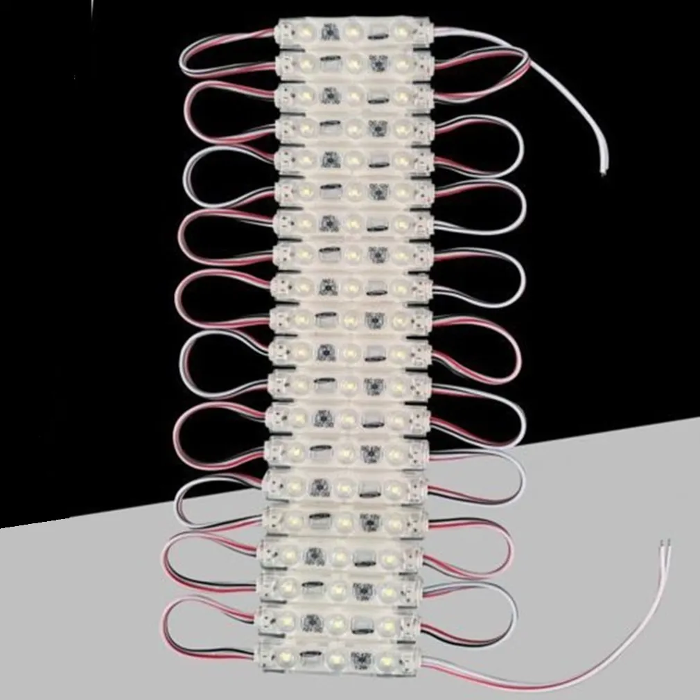 20 MODULI LED SMD 2835 3 LED 1,2W STRISCIA ILLUMINAZIONE INSEGNE VARI TONI LUCE ABT-2835