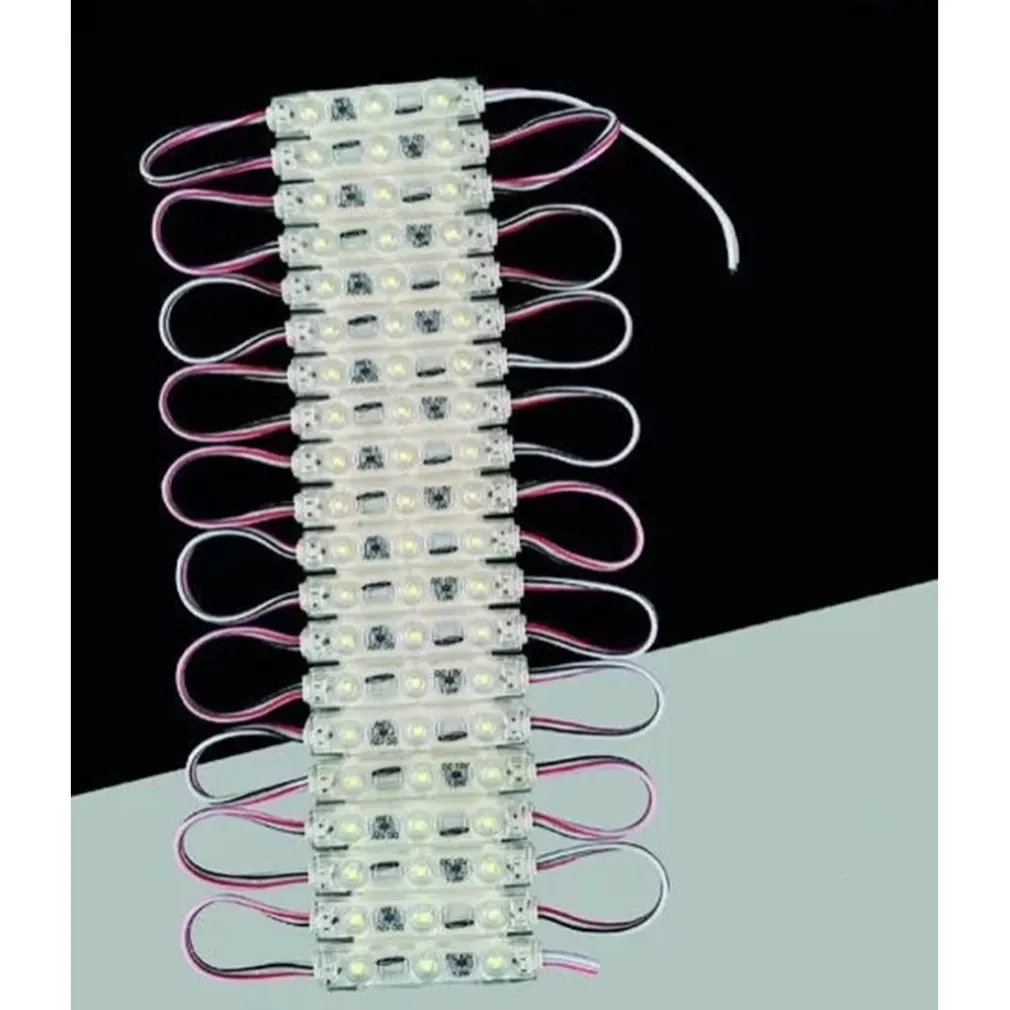 20 MODULI LED SMD 2835 3 LED 1,2W STRISCIA ILLUMINAZIONE INSEGNE VARI TONI LUCE ABT-2835