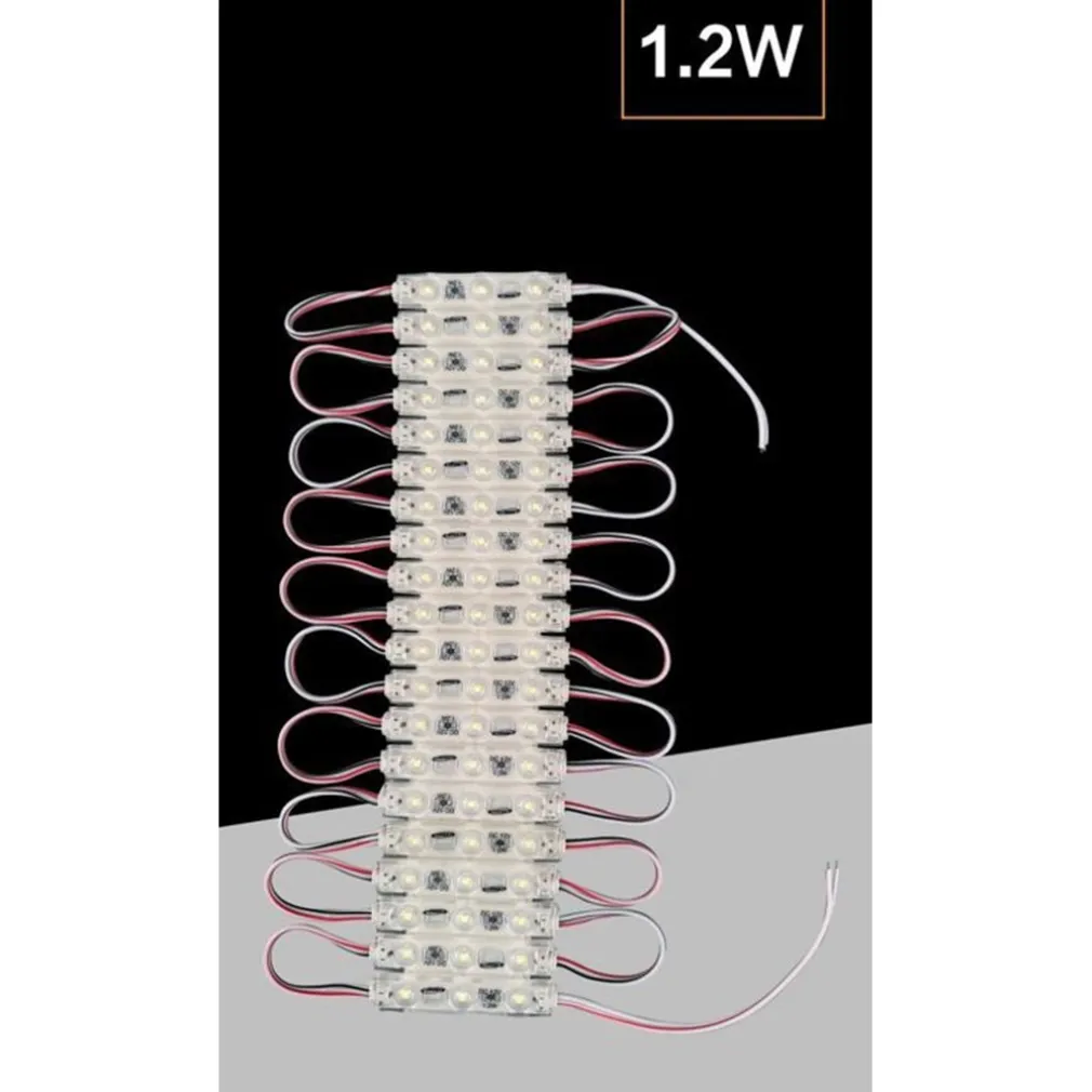 20 MODULI LED SMD 2835 3 LED 1,2W STRISCIA ILLUMINAZIONE INSEGNE VARI TONI LUCE ABT-2835