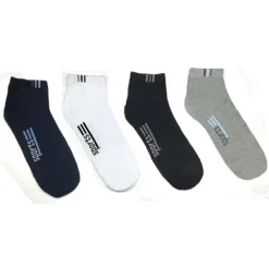 12 PAIA DI CALZINI UOMO COLLO BASSO COMODI IN 4 COLORI SPORT DAL 40 AL 46