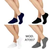 12 PAIA DI CALZINI UOMO COLLO BASSO COMODI IN 4 COLORAZIONI DAL 40 AL 46 AT007