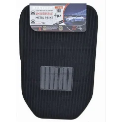 4 PEZZI TAPPETINO AUTO UNIVERSALE IN PVC TAPPETINI ANTERIORI POSTERIORI MATS-10