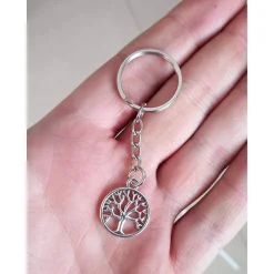 12 PORTACHIAVI PORTA CHIAVE BOMBONIERE CONFETTI ALBERO DELLA VITA SEGNAPOSTO