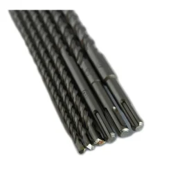 6 PUNTE MURO SDS DA 450 mm PER TRAPANO TASSELLATORE Ø 6, 8, 10, 12, 14, 16 mm