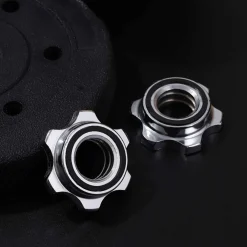 2 PZ COPPIA RICAMBI ACCESSORI PER MANUBRIO BILANCIERE MORSETTO DADO A VITE 25MM