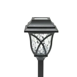 6 PZ LAMPADA 1 LED CON PANNELLO SOLARE DA GIARDINO PICCHETTO ESTERNO TE-B0155