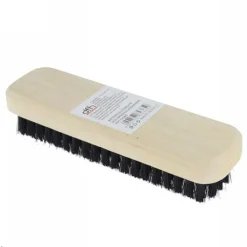 3 PZ SPAZZOLA PER SCARPE CON SETOLE PER PULIZIA LUCIDATURA CON MANICO IN LEGNO