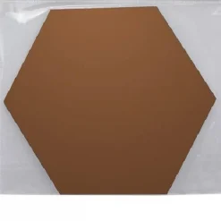 2 PZ SPECCHIO ADESIVO ESAGONALE ADESIVA MURALE ARREDAMENTO CASA 21X18X10CM 70876