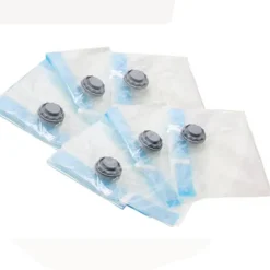 5 SACCHETTI BUSTE SOTTOVUOTO 50x60cm SALVA SPAZIO PER ABITI LENZUOLO BIANCHERIA