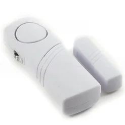2 SENSORE MAGNETICO WIRELESS PER PORTE E FINESTRE ALLARME ANTIFURTO CASA UFFICIO
