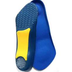 2 SOLETTE GEL PLANTARE ANTIBATTERICO SUPPORTO SCARPE UOMO DONNA TAGLIA 40 - 46