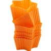 6 STAMPI FORMINE SILICONE PIROTTINI CUPCAKES DOLCI MUFFIN FORMA STELLA