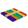 300 STECCHE COLORATE BASTONCINI IN LEGNO NATURALE LAVORETTI BRICOLAGE 114 X 10MM