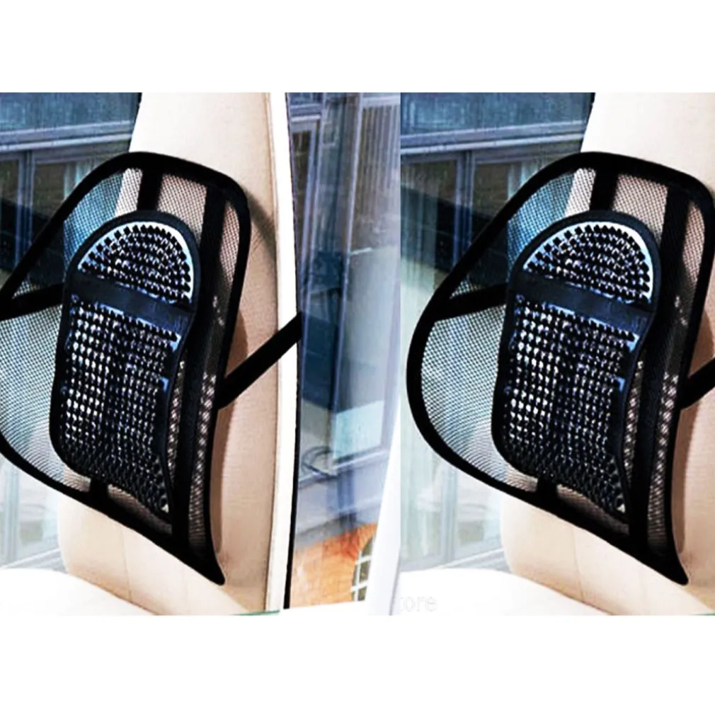 2 SUPPORTI LOMBARE AUTO SCHIENA CUSCINO RELAX PER SCHIENA PER POSTURA CORRETTA