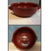 6 TEGAMINI 15 CM CON MANICI TEGAME TEGAMI PENTOLAME CERAMICA TERRACOTTA CUCINA