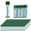 144 X BATTERIE PILE MINISTILO PHILIPS ZINCO CARBON LONGLIFE BATTERIA AAA R3 1,5V