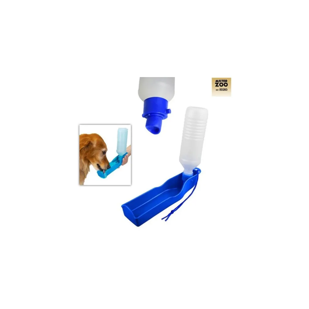 ABBEVERATOIO PORTATILE 500 CANI E GATTI BORRACCIA RICHIUDIBILE COLORI ASSORTITI