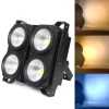 ACCECATORE LED 4 X 50 W BIANCO CALDO + NATURALE BLINDER DMX COLOR CHANGE STROBO