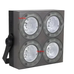 ACCECATORE LED 4 X 50 W RGB MULTICOLORE BLINDER CONTROL DMX COLOR CHANGE STROBO