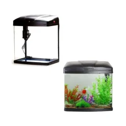 ACQUARIO 9 LITRI T240F SISTEMA FILTRAGGIO ILLUMINAZIONE 27X19.5X31 CM 5W 300L/H