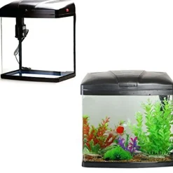 ACQUARIO TERRARIO 35 LITRI COMPLETO DI FILTRO E LUCE PER PESCI TROPICALI T-38F