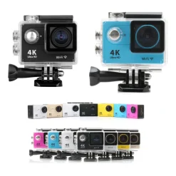 ACTION CAMERA 4K ULTRA HD PRO CAM WiFi WIRELESS SPORT GO VIDEOCAMERA SUBACQUEA