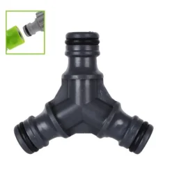 ADATTATORE A 3 VIE PER TUBI CON INNESTO RAPIDO UNIVERSALE CONNETTORE ABS 94754
