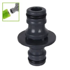 ADATTATORE A 2 VIE PER TUBI CON INNESTO RAPIDO UNIVERSALE CONNETTORE IN ABS 94753