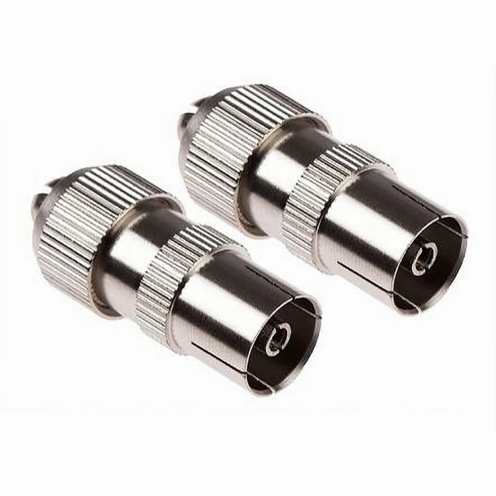 ADATTATORE CONNETTORE ANTENNA FEMMINA CAVO COASSIALE ANTENNA TV MAXTECH C-010