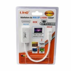 ADATTATORE CONVERTITORE CAVO DA MINI DISPLAYPORT (MINI DP) A HDMI 1080P MDP-HD223