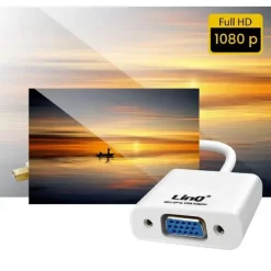 ADATTATORE CONVERTITORE CAVO DA MINI DISPLAYPORT MINI DP A VGA MONITOR MDP-VGA226