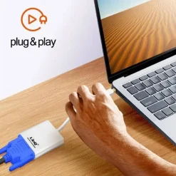 ADATTATORE CONVERTITORE CAVO DA MINI DISPLAYPORT MINI DP A VGA MONITOR MDP-VGA226