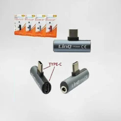 ADATTATORE CONVERTITORE DA PLUG TYPE-C MASCHIO A JACK 3,5MM + PD CARICA TPC3026