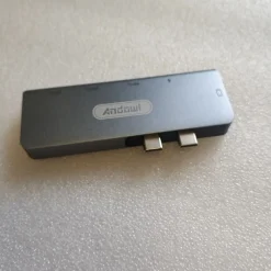 ADATTATORE CONVERTITORE HUB MULTIFUNZIONE PER COMPUTER DI TIPO C HDMI USB Q-A121