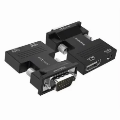 ADATTATORE CONVERTITORE VIDEO AUDIO HDMI A VGA PROIETTORE LETTORE DVD TV CHD-AVGA