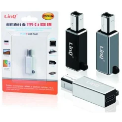 ADATTATORE DA TYPE-C FEMMINA A USB-BM MASCHIO PER STAMPANTI SINTETIZZATORI TPC9104