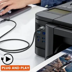 ADATTATORE DA TYPE-C FEMMINA A USB-BM MASCHIO PER STAMPANTI SINTETIZZATORI TPC9104