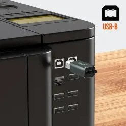 ADATTATORE DA TYPE-C FEMMINA A USB-BM MASCHIO PER STAMPANTI SINTETIZZATORI TPC9104