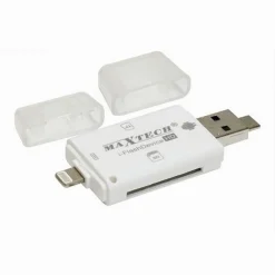 ADATTATORE PENNETTA CONVERTITORE SCHEDE SD/TF PER FILE ANDROID IOS MAXTECH LTS-AI001