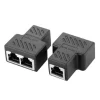 ADATTATORE RJ45 SPLITTER CONVERTITORE LAN DA 1 A 2 PORTE DOPPIO MAXTECH SP-L02